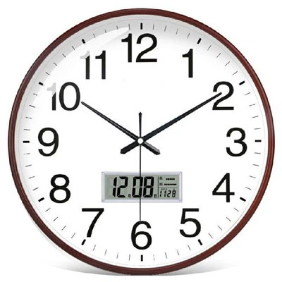 Dapatkah saya menemukan jam dinding LCD bertenaga surya?