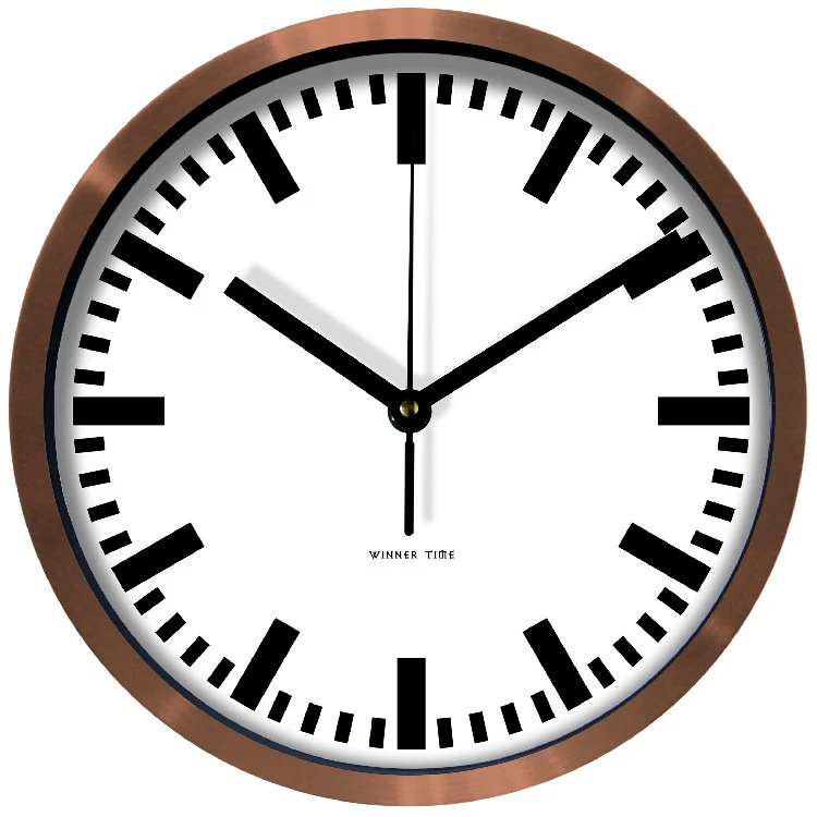 Steel Wall Clock